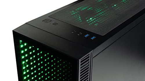 Empowered PC Continuum Micro Gaming Desktop - NVIDIA GeForce RTX 4070 12GB, Intel 8-Core i7-10700F Processor, 32GB RAM, 512GB NVMe SSD + 2TB HDD, WiFi, Windows 11 Home - RGB Gamer Computer