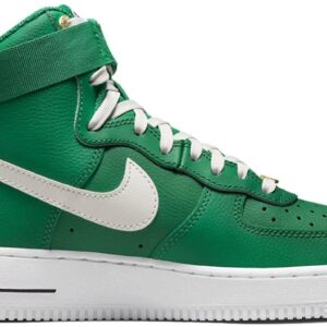 Nike Women's Air Force 1 '07 Mid Shoes, Malachite/Brown Basalt/Sail, 7