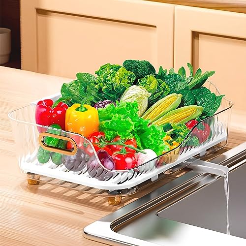 NUKied Dish Drying Rack, Dish Racks for Kitchen Counter, Space-Saving Kitchen Drying Rack with a Cutlery Holder, Drying Rack for Dishes, Knives, Spoons, and Fork