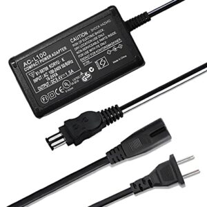 Camulti AC-L100 Power Supply Charging Adapter for Sony Handycam Camera Camcorder,8.4V 1.5A,for DCR TRV128 TRV103 TRV130 TRV150, CCD-TRV108 TRV308 Replace AC-L10A L10B L15A L15B L100A L100B L100C