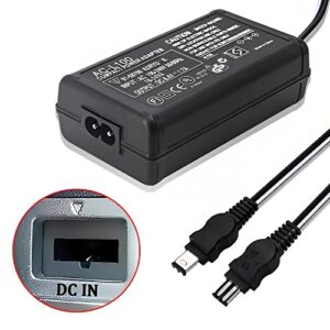 Camulti AC-L100 Power Supply Charging Adapter for Sony Handycam Camera Camcorder,8.4V 1.5A,for DCR TRV128 TRV103 TRV130 TRV150, CCD-TRV108 TRV308 Replace AC-L10A L10B L15A L15B L100A L100B L100C