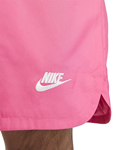 Nike NSW Woven Flow Shorts (as1, Alpha, l, Regular, Regular, Pink/White)