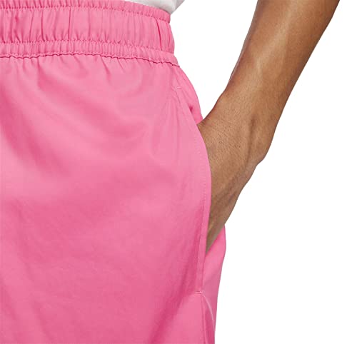 Nike NSW Woven Flow Shorts (as1, Alpha, l, Regular, Regular, Pink/White)