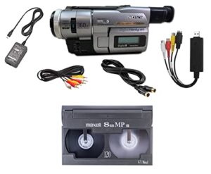 tech collector 8mm camcorder and 8mm tape player, playback and transfer old 8mm tapes