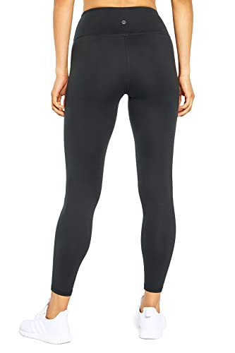 Balance Collection Womens Standard Basic 25" Tummy Control Legging, Black, X-Large