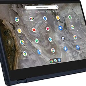 Lenovo Chromebook Flex 5i 13.3" FHD IPS Touchscreen 2-in-1 Laptop 2022, 11th Dual-Core Intel i3-1135G4, 8GB DDDR4, 128GB NVMe SSD, UHD Graphics, USB-C, Wi-Fi 6, Backlit Keyboard, COU 32GB USB Drive