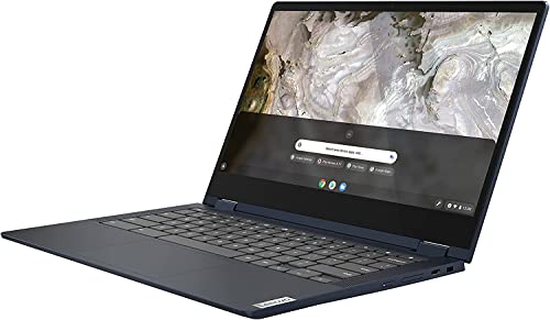 Lenovo Chromebook Flex 5i 13.3" FHD IPS Touchscreen 2-in-1 Laptop 2022, 11th Dual-Core Intel i3-1135G4, 8GB DDDR4, 128GB NVMe SSD, UHD Graphics, USB-C, Wi-Fi 6, Backlit Keyboard, COU 32GB USB Drive