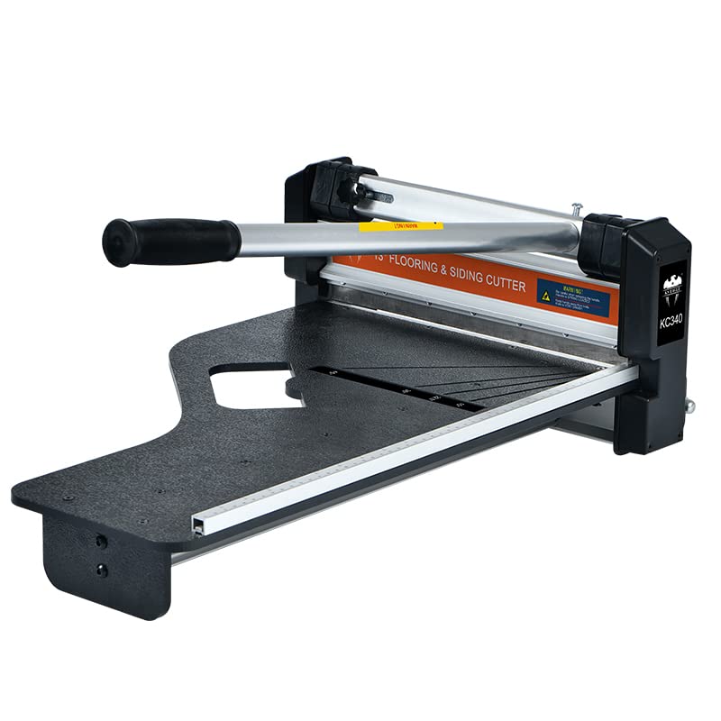 KS EAGLE Laminate Flooring Cutter, Cuts Vinyl Plank, Laminate, Engineered Hardwood, Siding, and More - Honing Stone Included