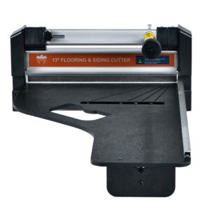 KS EAGLE Laminate Flooring Cutter, Cuts Vinyl Plank, Laminate, Engineered Hardwood, Siding, and More - Honing Stone Included