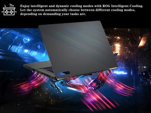 Asus 2023 ROG Zephyrus 15.6/ inch WQHD 165Hz Gaming Laptop, AMD Ryzen 9 6900HS, 40GB DDR5 RAM, 4TB PCIe SSD, RGB Backlit Keyboard, GeForce RTX 3060, Win 11, Gray, 32GB SnowBell USB Card