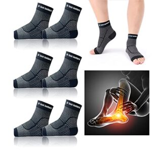 dr sock soothers™, 3pairs dr sock soothers for women, dr sock soothers for men, plantar fasciitis socks,including relief of plantar fasciitis, arch pain, and heel pain. helps stabilize feet and prevent injuries.(small)