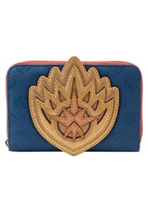 loungefly marvel guardians of the galaxy 3 ravager badge zip around wallet