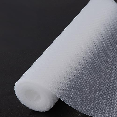 TOROTON Shelf Liners, 17.5 in x 20 FT Non-Slip Cabinet Liner for Kitchen, Non Adhesive Washable EVA Drawer Mat for Pantry Shelves Cupboard Refrigerator Dresser