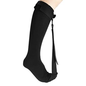 Calf Foot Stretcher for Plantar Fasciitis Relief Heel Spurs Foot Drop Achilles Tendonitis Hamstring, Adjustable Plantar Fasciitis Night Splint Foot Brace Up Support Sleeve Postural Corrector Stretch Sock for Women Men