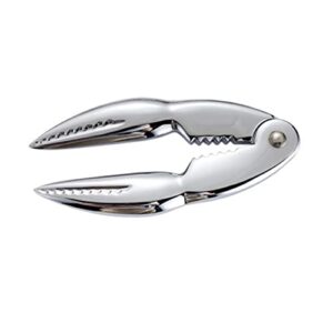 crab crackers 1pc lobster claw crab eating tools seafood tool set crab leg nut clips walnut clips sheller bottle opener chestnut dried fruit pecans silver walnut tool lobster