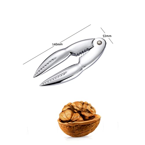 Crab Crackers 1pc Lobster Claw Crab Eating Tools Seafood Tool Set Crab Leg Nut Clips Walnut Clips Sheller Bottle Opener Chestnut Dried Fruit Pecans Silver Walnut Tool Lobster