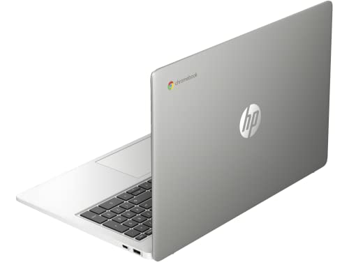 HP Chromebook 15 15.6" HD (Intel Pentium N6000, 8GB RAM, 128GB Storage (64GB eMMc + 64GB SD Card), UHD Graphics, Numeric KB) Home & Student Laptop, Anti-Glare, Webcam, Wi-Fi, IST SD Card, Chrome OS