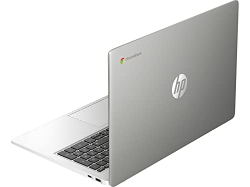 HP 2022 15.6" HD chromebook Laptop, Intel Pentium N6000 Processor, 8GB LPDDR4 RAM, 64GB Emmc Storage, Intel HD Graphics, 720P HD Webcam, Mineral Silver, Chrome OS, 32GB SnowBell USB Card