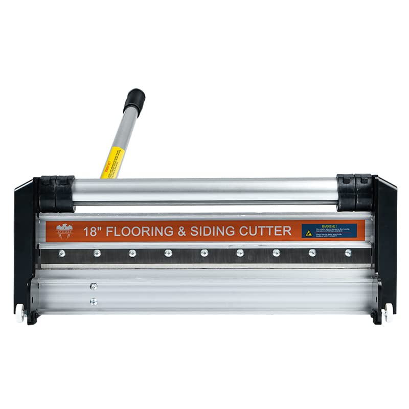 KS EAGLE Laminate Flooring Cutter 18", Cuts Vinyl Plank, Laminate, Engineered Hardwood, Siding, and More - Honing Stone Included