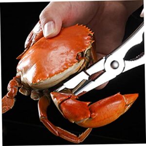 DOITOOL Crab Eating Tool Stainless Steel Bottle Opener Nut Seafood Tools Lobster Claw Shrimp Deveiner Spoon Crab Tools Crab Opening Tools Crab Eating Tools Household Set Home Tools