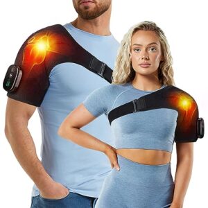 erhivora shoulder heating pads for shoulder, shoulder heat pad for frozen shoulder, heated shoulder wrap for women men