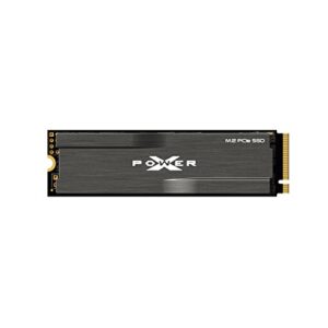 silicon power 4tb xs70 nvme pcie gen4 m.2 2280 ssd r/w up to 7,200/6,800 mb/s, dram cache, with heatsink (sp04kgbp44xs7005us)