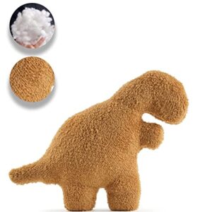voiv dino nugget pillow - party decorations and birthday decorations with chicken nugget plush toys, creative gifts for boys and girls (tyrannosaurus rex)