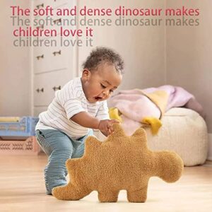 voiv Dino Nugget Pillow - Party Decorations and Birthday Decorations with Chicken Nugget Plush Toys, Creative Gifts for Boys and Girls (Tyrannosaurus rex)