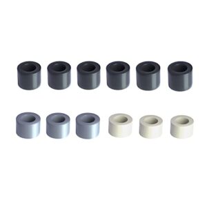 rubber roller replacement compatible with cricut maker 3 maker and explore air2 1 series [6 for maker, 6 for explore air]