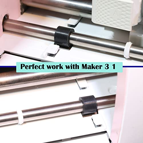 Rubber Roller Replacement Compatible with Cricut Maker 3 Maker and Explore Air2 1 Series [6 for Maker, 6 for Explore air]