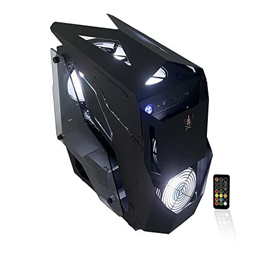 Alarco Gaming PC Desktop Computer Intel i7 3.40GHz,16GB Ram,512 GB SSD,Windows 10 pro,WiFi Ready,Video Card Nvidia GTX 750 4GB, 5 RGB Fans with Remote