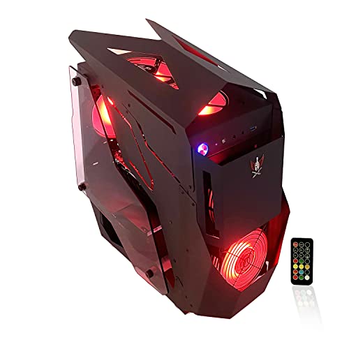 Alarco Gaming PC Desktop Computer Intel i7 3.40GHz,16GB Ram,512 GB SSD,Windows 10 pro,WiFi Ready,Video Card Nvidia GTX 750 4GB, 5 RGB Fans with Remote