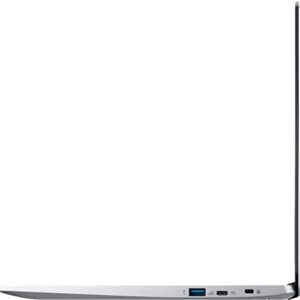 acer Newest Chromebook Laptop. 15.6" Full HD 1080p IPS Touchscreen Display, Intel Celeron N4020 Dual-Core Processor, 4GB DDR4 RAM, 64GB eMMC+ 64GB USB, Webcam, WiFi 5, Chrome OS, Silver, JVQ MP