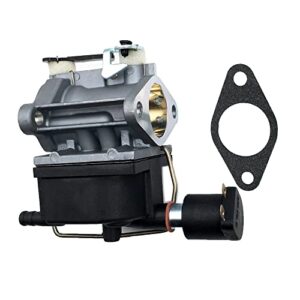 ajnlx carburetor compatible with riding mower 15-17.5 hp tecumseh ohv enduro xl/c mtd murray carb