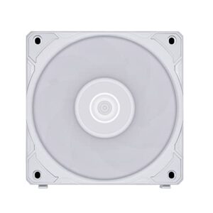 LIAN LI UNI Fan P28 120 Triple Pack White with a Fan Speed Controller - P28120-3W