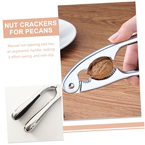 Mobestech 2pcs Nutcracker Lobster Crackers Almond Cookies Almond Nuts Seafood Opener Walnut Plier Opener Walnut Shucker Nut Crackers for Crab Legs Walnut Heavy Duty Nuts Tool