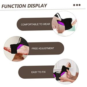 ULTECHNOVO 1 Set Foot Support Night Splint Foot Support Brace Tool Stand Elastic Ankle Night Splint Tendonitis Heel Ankle Wrap Foot Pronation Orthotics Brace Foot Drop Corrector Foot Drop