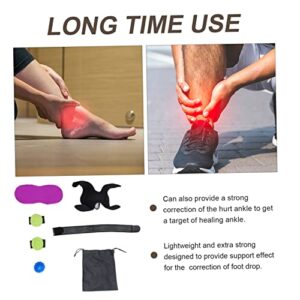 ULTECHNOVO 1 Set Foot Support Night Splint Foot Support Brace Tool Stand Elastic Ankle Night Splint Tendonitis Heel Ankle Wrap Foot Pronation Orthotics Brace Foot Drop Corrector Foot Drop