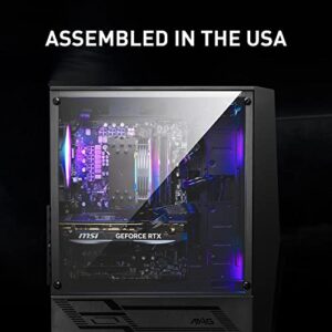 MSI Codex R Gaming Desktop: Intel Core i7-13700F, GeForce RTX 4060Ti, 16GB DDR5, 2TB M.2 NVMe, 80+ Gold PSU, WiFi 5, Keyboard & Mouse, RGB Lighting, Windows 11 Pro: 13NUD-064US