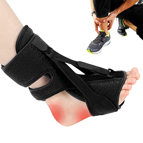 HYFOL Plantar Fasciitiss Brace, Plantar Fasciitiss Night Splint, Achilles Tendonitis Brace with Arch and Ankle Suppor, 3 Adjustable Straps Compression Foot Sleeves for All