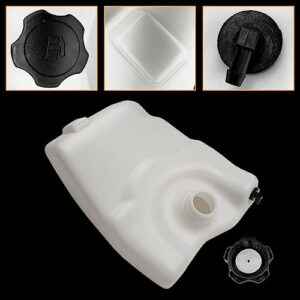 Misakomo GY21876 Gas Fuel Tank, Plastic Gas Tank Compatible with John Deere 100 Series, include D140 L100 L108 L110 L111 L118 L130 LA105 LA115 Riding Lawn Mower Fuel Tank, Replace GY21102, GY20894