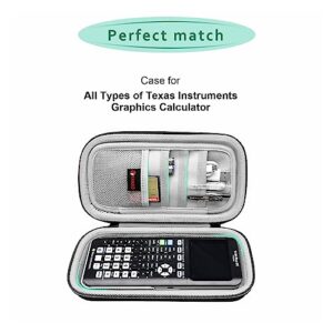 XANAD Hard Calculator Case for Texas Instruments TI-84 Plus CE/TI-84 Plus/TI-86/ TI-Nspire CX II CAS/TI-Nspire CX II/TI-83 Plus/TI-89 Titanium/TI-85 Color Graphing Calculator