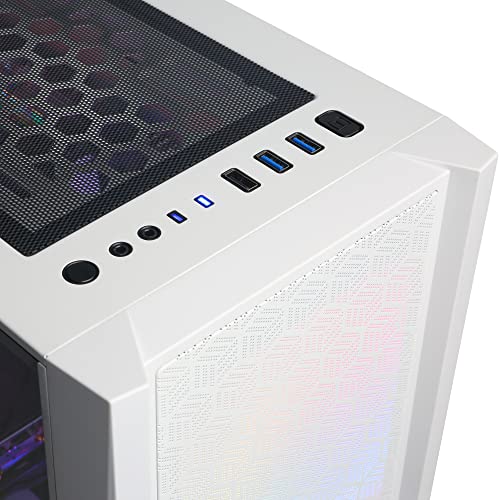 CyberpowerPC Gamer Xtreme VR Gaming PC, Intel i5-13600KF 3.5GHz, GeForce RTX 4060 Ti 8GB, 16GB DDR5, 1TB NVMe SSD, Wi-Fi Ready & Windows 11 Home (GXiVR8800A),White