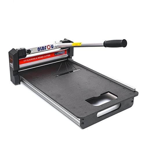 NLBFOU 13"Laminate Flooring Cutter,Cuts Vinyl Plank,Laminate,Siding,Rubber Floor,VCT,LVT,SPC,PVC,LVP,WPC and More