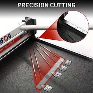 NLBFOU 13"Laminate Flooring Cutter,Cuts Vinyl Plank,Laminate,Siding,Rubber Floor,VCT,LVT,SPC,PVC,LVP,WPC and More