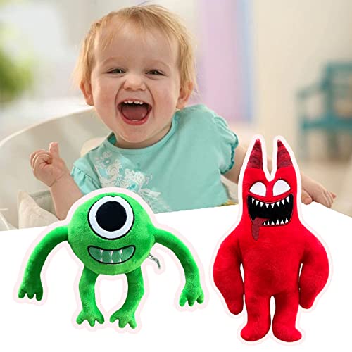 PERUKOYO Garten of Ban Ban Plush, Garden of BanBan 3 Evil Banban Figure Monster for Kids, Banban Kindergarten Plushies for Fans Gift (Evil Banban)