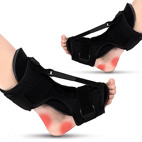 Plantar Fasciitis Night Splint, Plantar Fasciitis Achilles Tendinitis Pain Relief, Adjustable Straps Plantar Fasciitis Relief, Plantar Fasciitis Brace with Arch Support, for Men Women (1pcs)