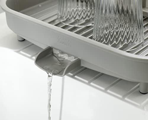 Joseph Joseph Duo Expandable Dish Drying Rack, Gray, 2-Tier