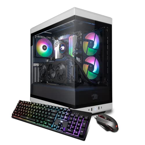 iBuyPower Gaming PC Computer Desktop Y40WA9N46T01 (AMD Ryzen 9 7900x, RTX 4060Ti 8GB, 32GB DDR5 5200 RGB (16x2), 2TB NVMe SSD, Windows 11 Home)