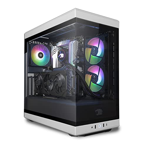 iBuyPower Gaming PC Computer Desktop Y40WA9N46T01 (AMD Ryzen 9 7900x, RTX 4060Ti 8GB, 32GB DDR5 5200 RGB (16x2), 2TB NVMe SSD, Windows 11 Home)